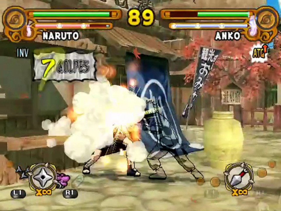 Naruto : Ultimate Ninja 3 online multiplayer - ps2