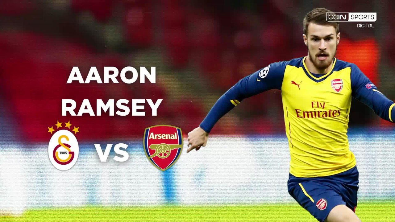 Aaron Ramsey Scores Thunderbolt for Arsenal vs Galatasaray in 2014 Champions League | Best Champions League Goals