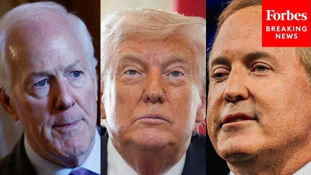 'I Like Both Guys': Trump Straddles The Fence When Asked To Endorse Paxton Or Cornyn In Senate Race