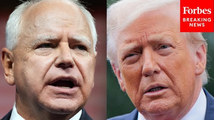'These Are Fascist Policies': Tim Walz Shreds Trump For Trying To Ban Flag Burning