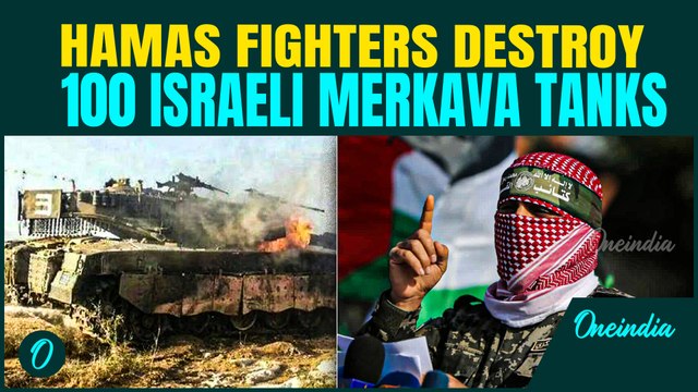 Dramatic VIDEO: Hamas Claims Stunning Victory | 100s Of Israeli Merkava Tanks Destroyed In Gaza