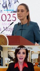 Los problemas de México se resuelven en México: Sheinbaum a Lilly Téllez