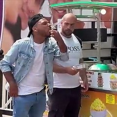 Wait for the end when the women jump funny comedy