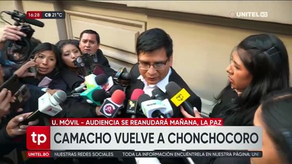 “Mañana se define la situación jurídica de Camacho y Pumari”, señala abogado del exlíder potosino