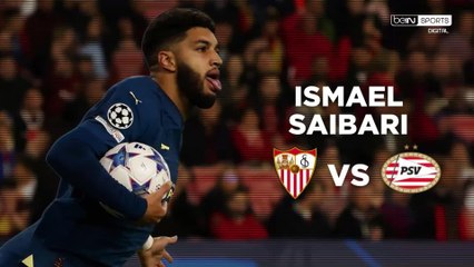 Ismael Saibari Scores Crucial Goal for PSV vs Sevilla in 2023 Champions League | Best Champions League Goals