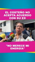 Javier Carranza 'El Costeño', rompe el silencio sobre demanda