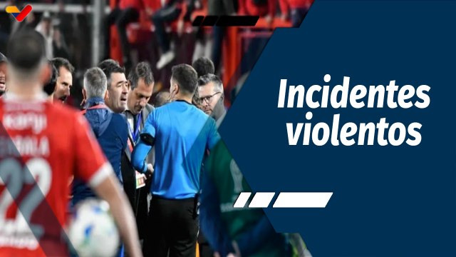 Tiempo Deportivo | Incidentes violentos entre hinchas de Independiente y U. de Chile