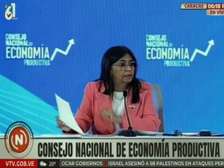 Vicepresidenta Rodríguez resaltó el crecimiento del 14.7% en la tasa de protección arancelaria efectiva