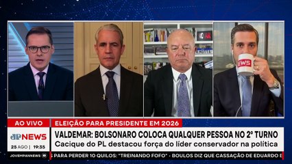 Jair Bolsonaro pode colocar qualquer pessoa no 2° turno, diz Valdemar da Costa Neto