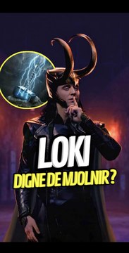 Loki désormais digne de Mjolnir ? #mjolnir #loki #thor #avengers #marvel