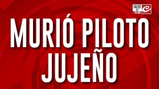 Un piloto jujeño murió tras un choque en cadena