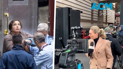 Media crowd outside mushroom killer Erin Patterson’s court hearing