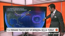 No imminent signs of a tropical storm after Fernand