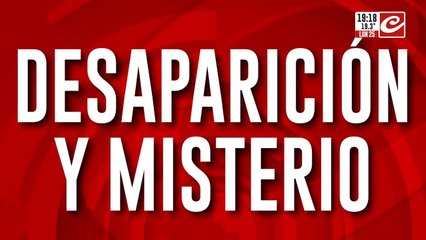 Intensa búsqueda de Hugo Gramajo: fue a un cumpleaños y desapareció