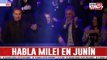 Habla Milei en Junín: 