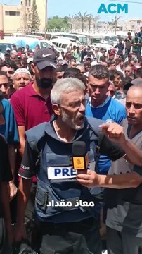 Five journalists killed in Israeli attack near Gaza hospital