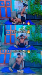 Build your abs . . . . . . #Abs #AbdominalWorkout #CoreWorkout #FitAbs #SixPack #AbsOnFire #SculptedAbs #AbsWorkout #AbExercises #HomeWorkout #BodyWeightExercises #StrengthTraining #Training #WorkoutRoutine #Fi