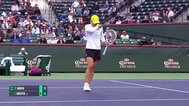Indian Wells - Swiatek corrige Garcia