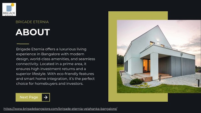 Brigade Eternia Yelahanka Bangalore Luxury Apartments - Launch Offers!