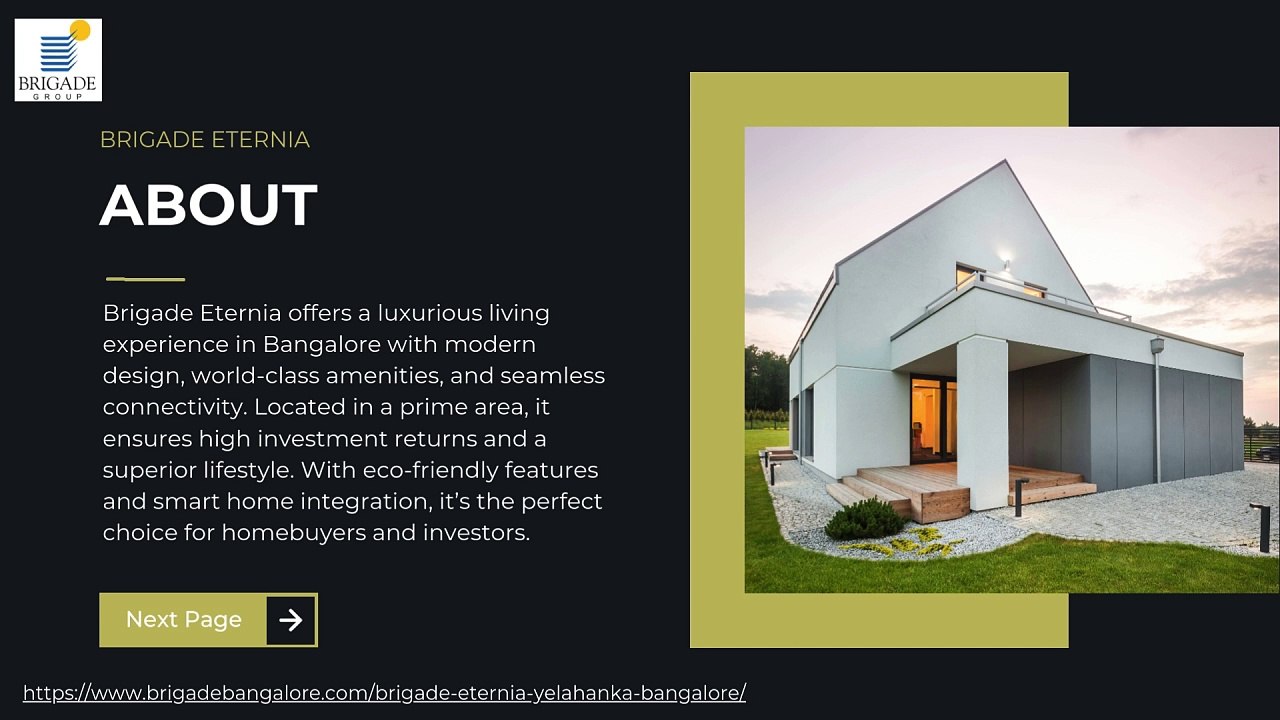 Brigade Eternia Yelahanka Bangalore  Luxury Apartments - Launch Offers!