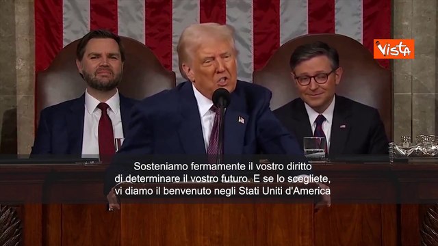 Trump: Sosteniamo popolo Groenlandia, pronti ad accogliervi