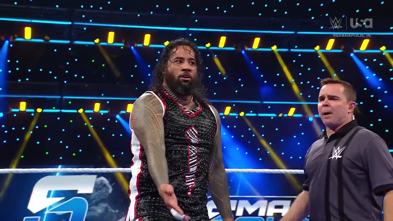 Jimmy Uso takes down Carmelo Hayes_ SmackDown highlights, Jan. 31, 2025