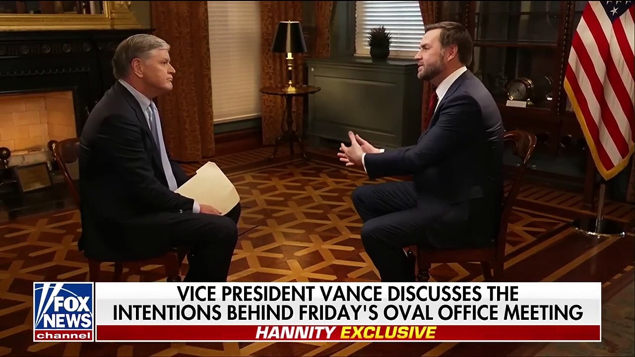 Vice President JD Vance reveals the moment the Trump-Zelenskyy meeting 'went off the rails'