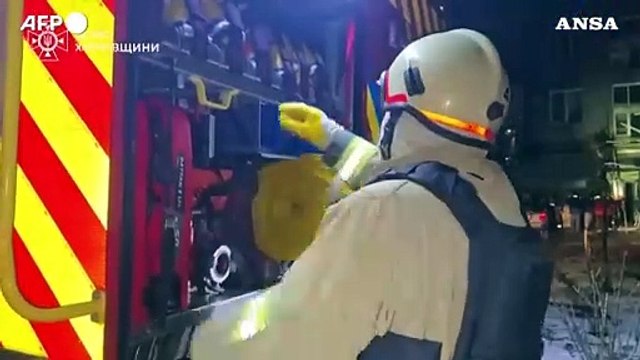 Ucraina, attacco russo con droni: colpita Kharkiv