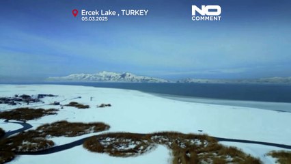 Turquie : des paysages de cartes postales après les chutes de neige