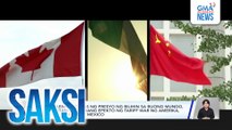 Posibleng pagtaas ng presyo ng bilihin sa buong mundo, pinangangambahang epekto ng tariff war ng Amerika, Canada, China at Mexico | Saksi