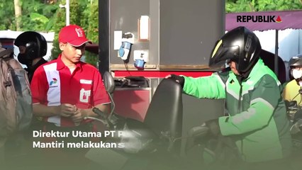 Sidak SPBU, Dirut Pertamina Pastikan Kualitas BBM Sesuai Standar