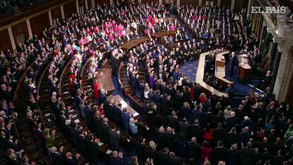 Los mejores momentos del discurso de Trump en el congreso