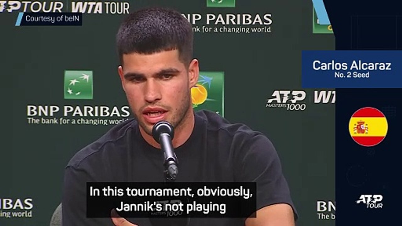 No Sinner, no difference for Alcaraz at Indian Wells