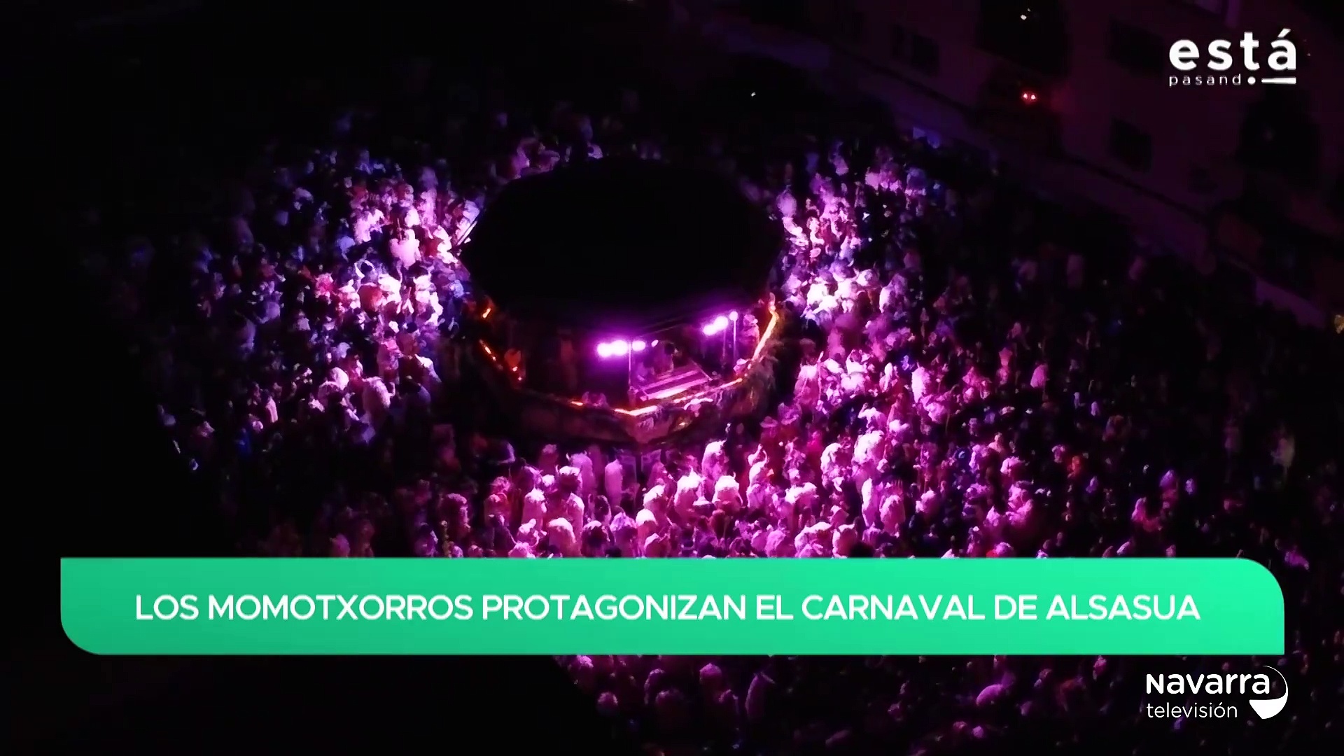 Los momotxorros se apoderan de Alsasua