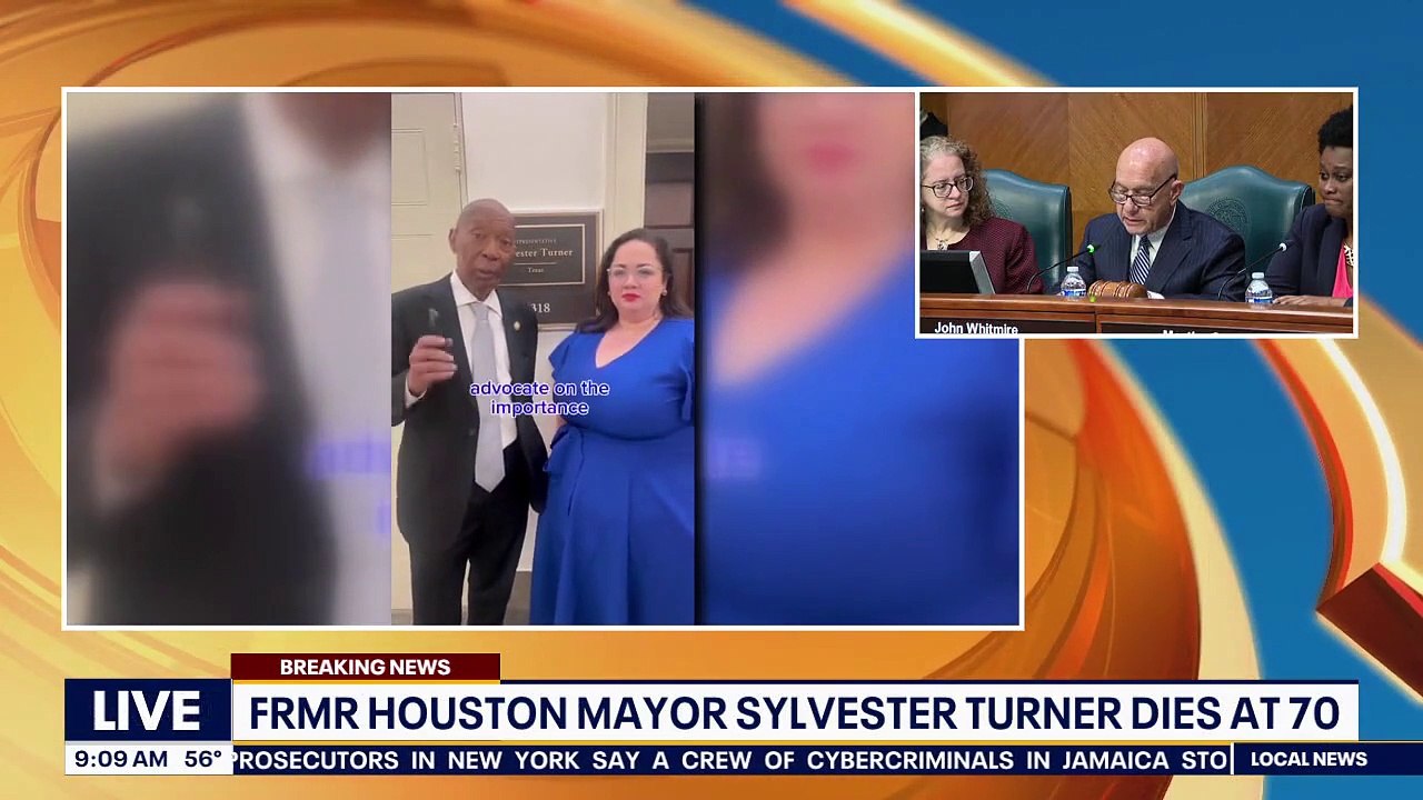 Sylvester Turner dead at 70 Mayor Whitmire makes remarks at Houston City Council - sylvester turner