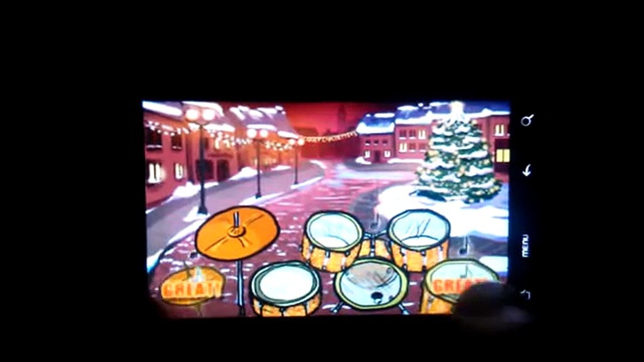 Hit the Drums Christmas Edition Gameplay