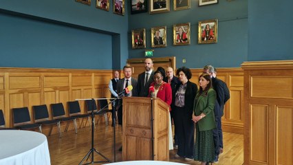 Mayor addresses racist abuse