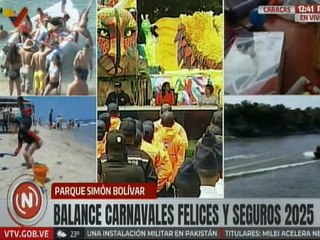 Vpdte. Sec. Cabello: Cerramos Carnavales 2025 y comenzamos a prepararnos para Semana Santa Segura