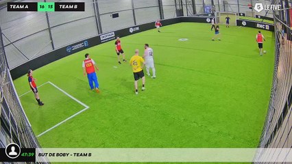 But de Boby - Team B