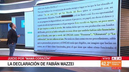 ⚖ COMIENZA EL JUICIO ORAL POR "MAMÁ CORAZÓN": ANDREA DEL BOCA Y JORGE DE VIDO