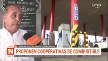 Proponen cooperativas de combustible