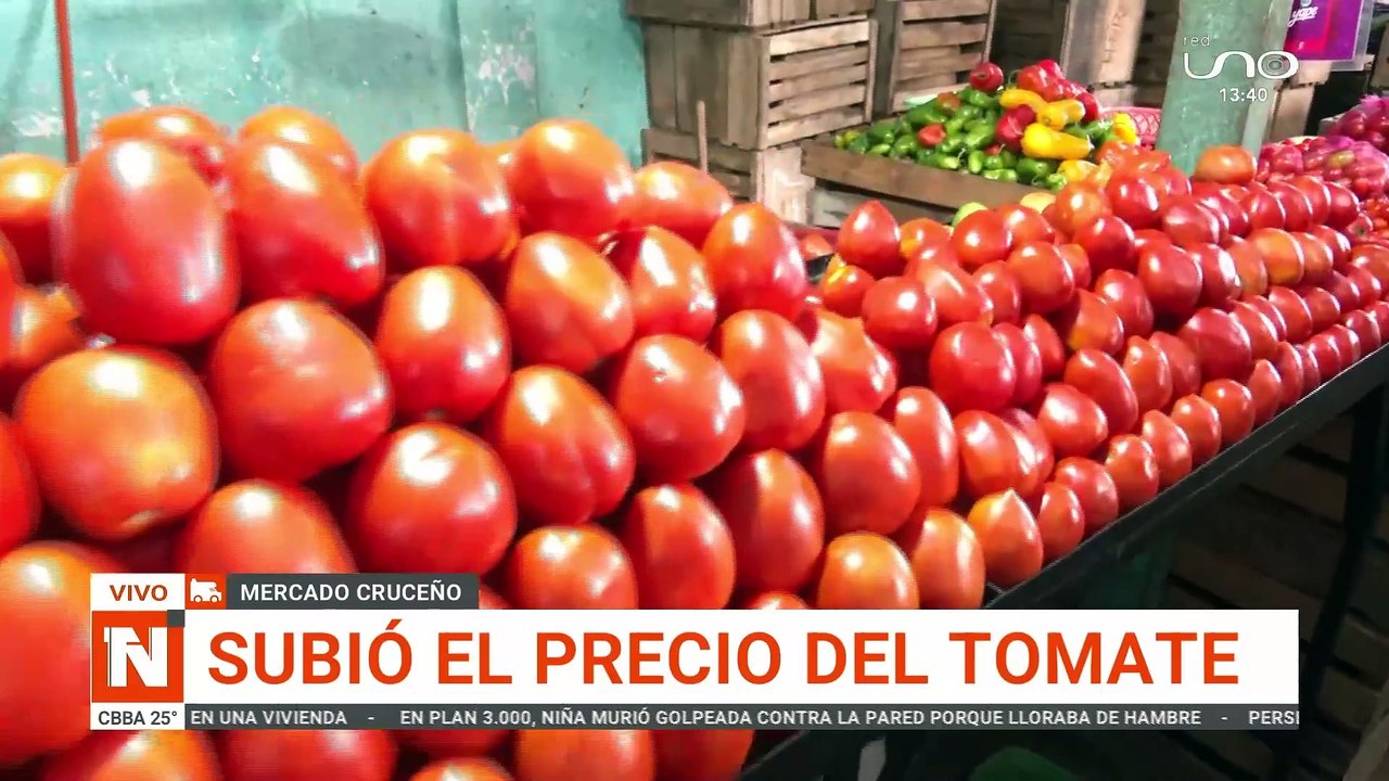 SUBIÓ EL PRECIO DEL TOMATE
