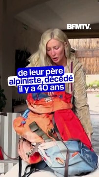 Argentine: deux sœurs retrouvent le sac à dos de leur père alpiniste, décédé il y a 40 ans