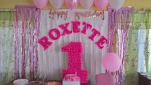 DIY Baby Girl First Birthday Decoration - ₱247 Cost