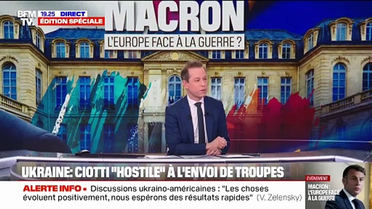 "On ne partage pas la doctrine dissuasion nucléaire": Éric Ciotti se dit "totalement opposé" à placer l'Europe sous le parapluie nucléaire français