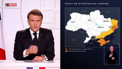 Emmanuel Macron : «La Russie est devenue une menace pour la France et pour l'Europe.»
