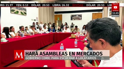 Gobierno de CdMx realizará asambleas en mercados para escuchar a locatarios