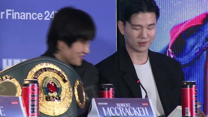 WBC and WBO champions Natasha Jonas and Lauren Price press conference with undercard fighters