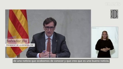Illa sobre el regreso del grupo La Caixa a Cataluña: "Es una buena noticia, positiva e importante"