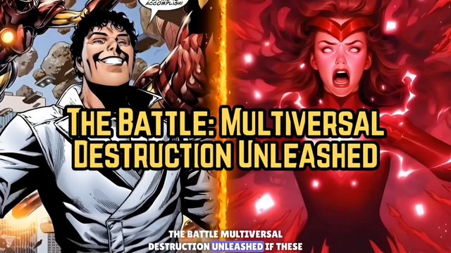 Beyonder Vs Darkhold Omega Scarlet Witch (Unending Chaos Form): Who Would Win? | What's On Hollywood